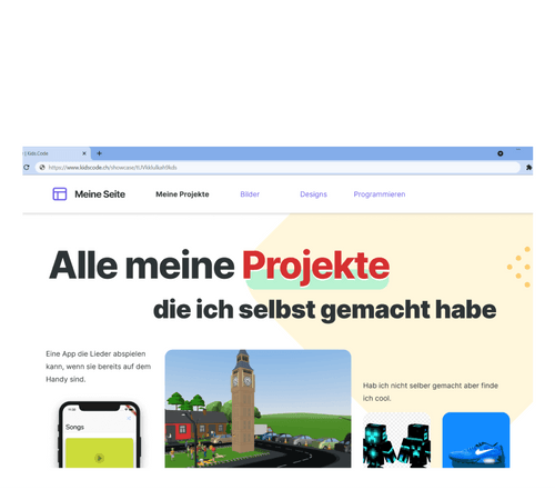 Projekt: Persönliche Website mit HTML und CSS